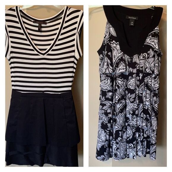 Bundle 2 Dresses WHBM BCBG XS - Picture 1 of 12